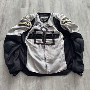 icon Overlord Performance Riding Jacket Type 1 Mens Medium Motorcycle Padded